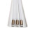 顺冠日光灯led灯管照明支架超亮节能荧光灯管1.2米20W30W48W棒管 灯管支架1.2米单支平盖厚