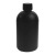 垒固 塑料小口圆瓶带内盖刻度HDPE塑料瓶试剂瓶样品瓶带内盖分装留样瓶 黑色100ml 塑料小口圆瓶