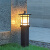 太阳能草坪灯户外别墅家用路灯防水花园室外led围墙柱 市电款壁灯高33cm