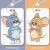 猫和老鼠（Tom and Jerry）卡通周边卡套汤姆杰瑞情侣搞笑饭卡公交卡保护套门禁卡校园卡 款式13 卡套+白皮绳(送钥匙扣)