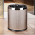 急先锋 垃圾桶厨房厕所卫生间轻奢简约 垃圾桶 10L-金圈-黑色大理石