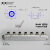 30x30多管路气排分气块气路直通多通快速接头带安装孔分配器铝排e 30x30直七通PC组