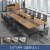 简约会议桌椅组合大小型多人洽谈长条桌子作台办公室会议室 .6*1.4m(适合1人)