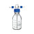 进口洗气瓶ASONE亚速旺SIMAX玻璃洗瓶缓冲瓶耐压密封耐腐100/250/500/1000ml 500ML 蓝盖全套