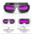 变色电焊工眼镜 电焊眼镜自动变光焊工专用防护眼镜烧焊氩弧焊防 大视野面罩+10个礼物 (10Pcs高