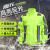 慎固 分体式雨衣 1套 交通指挥反光雨衣可定制LOGO 工装款 荧光绿 XL码