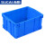 苏彩塑料周转箱长方形加厚胶框大号工业整理箱中转物流筐可加盖子SCZLK-4103