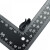 多耐福 UTX 简易织带套 收尾夹 扣具夹DIY背包配件 黑色内宽20mm