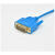 定制适用适用S5系列PLC编程PC-TTY通讯数据下载线6ES5734-1BD20 蓝 新款外壳