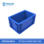 Raxwell蓝色EU系列周转箱长方形加厚塑料物流箱汽配箱水产养鱼养龟箱收纳整理储物分类箱RHSS4004
