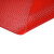 金诗洛（Kimslow）KSL295 塑料防滑地垫pvc镂空地毯 网格防水地垫 酒店泳池脚垫1.2*15M(加密5.0厚红色)