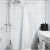 北欧黑白格子砖厕所厨房卫生间墙砖亮光瓷砖地铁砖面包砖300x600 哑光黑色白线十八格 300*600