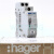 HAGER海格 EPE515 自锁脉冲继电器16AX 250V触点 1NO常开1NC常闭 浅灰色