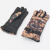 海斯迪克 HKQS-4 加绒保暖手套 户外加厚迷彩手套 男女通用防寒劳保手套 颜色随机发货
