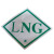 汽车CNG标识贴反光标识LNGLPG标签贴膜燃气车反光标志1228车贴 LNG大号2张