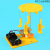 diy电动旋转飞椅 科学手工制作材料包科技制作小发明益智玩具 电动飞椅(20套起拍)