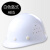 汇冠（HUIGUAN）ABS高强度安全帽工地建筑电力施工领导监理防砸透气劳保头盔多种款白盔式货期7天