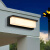 宏迪莱太阳能户外长条壁灯免接线庭院别墅入户室外防水 太阳能/A款260小号-暖光[