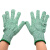 德岐 5级防割手套小码  耐磨手工手套 绿色 S码13CM（3-8岁） 