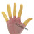 手指套米黄色工业一次性乳胶橡胶劳保加厚光滑无粉尘手指套 默认 米黄500克大号.