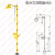 紧急喷淋304不锈钢复合洗眼器双口防冻冲淋验厂立式喷塑ABS洗眼器 xsd-7727