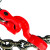 万尊 卸钢筋专用吊具4T2m起重链条吊钩吊环吊装工具