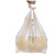 DERUIMAN德瑞曼 白色塑料袋手提袋打包袋马甲袋背心袋方便袋购物袋保鲜袋 40*40cm 30条/捆