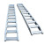 收割机爬梯插秧机拖拉机叉车铝合金梯子跳板爬车梯定制高强度专用 长3.8米宽48cm五吨 一对