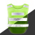 诺瑞斯安反光背心工地施工反光马甲环卫骑行安全马夹印字免费logo 荧光绿（背心款） 均码