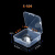 pp样品盒小螺丝透明收纳盒电子五金工具首饰配件塑料零件盒 S-509_5个