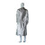美康（meikang）MKP-12 防火大衣 铝箔隔热大衣 耐1000度高温保护工作服 冶金隔热服 衣长1.3m 银白