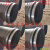 定制适用厂家直销钻机混凝土灌柱桩连接头专用耐腐蚀胶皮垫导管密封圈 250导管专用，线经8.6mm每