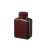 CNW SGEQ-1221250-1 琥珀色矩形瓶,琥珀色高密度聚乙烯,琥珀色PP螺旋盖,250mL容量