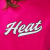 NBA夏季T恤女士运动夏季圆领舒适修身纯棉短袖上衣热火队 洋红色 F