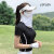 FX男女透气高尔夫防晒面罩夏季脖子防紫外线冰丝面纱 黑色（均码）现货速发