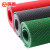鸣固 pvc镂空防滑垫 防滑防水塑料网格地垫 颜色备注默认发红色 1.2m宽*15m长 厚4.5mm