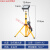 led投光灯支架户外移动工作灯工地照明探照灯超亮100w200w投光灯 50W一头(正白光)