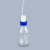 GL45瓶口多孔螺旋盖 瓶口卡套盖 液相密封盖 试剂瓶气体流动盖 废液管路盖 滴定瓶盖可接管尺寸8/ 8/1   一体3孔