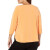 卡尔文·克莱恩（Calvin Klein）女式加长七分袖长袖针织衫 Cantaloupe 0X