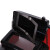 华美盾 红钢纸电焊隔热面罩配件内嵌卡扣手持木柄固定钢片翻盖减重头箍 翻盖窗外窗+内塑窗（一套）