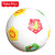 费雪（Fisher-Price）儿童足球宝宝玩具球婴幼儿皮球充气球幼儿园户外弹力玩具球 18cm辰太太空-3号足球