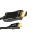 山泽 Mini DP转HDMI转换器线 雷电接口高清4K视频线 连接线显示器 黑色1.5米KDP15