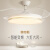 奥克斯（AUX）奥克斯2023年新款隐形风扇灯吊扇灯吸顶家用客厅餐厅卧室电扇吊灯 全光谱-36寸星空-变频6档-变光-