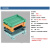 UM72-eco经济款99-121mmDIN导轨安装线路板底座 PCB模组架模块盒 PCB长度：101mm 绿色