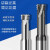 硬质合金钨钢涂层美制三螺纹铣刀UNFUNC三齿铝用螺纹铣刀 UNC1/2-13涂层