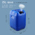 定制化工桶堆码桶25公斤升KG塑料桶20L废液桶方形酒精消毒液加厚 25LA款堆码桶蓝色配透气盖