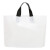 稳斯坦 WST1014 塑料包装袋(10个) 服装购物袋PE手提袋 亮面乳白 35*25+8