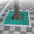玻璃钢格栅 树池篦子 树坑网格 树穴围栏网 护树板市政绿化树池 绿色长4m宽1.3m厚25mm