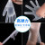 爱马斯(AMMEX)一次性透明PVC检查手套餐饮清洁劳保100只/盒透明GPX3M46100大码