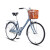 永久自行车26英寸单速通勤车男女式成人学生城市单车 灰色 厂送